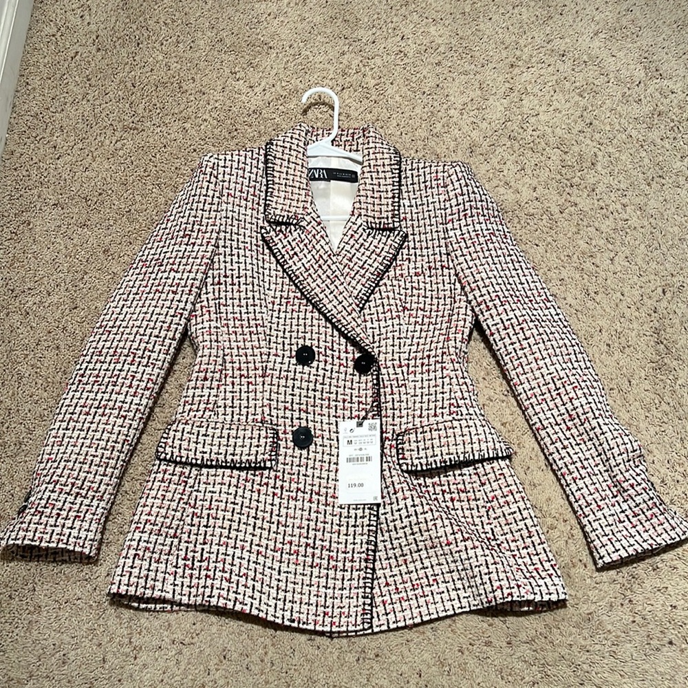 Zara Tweed Blazer NWTs